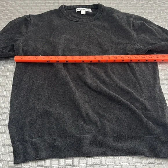 Amazon Essentials gray Men's Crewneck Sweater size large - Picture 6 of 7